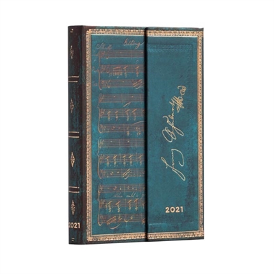 180 /× 230 mm Paperblanks Diari a Copertina Rigida 250/º Anniversario della Nascita di Beethoven Ultra Righe